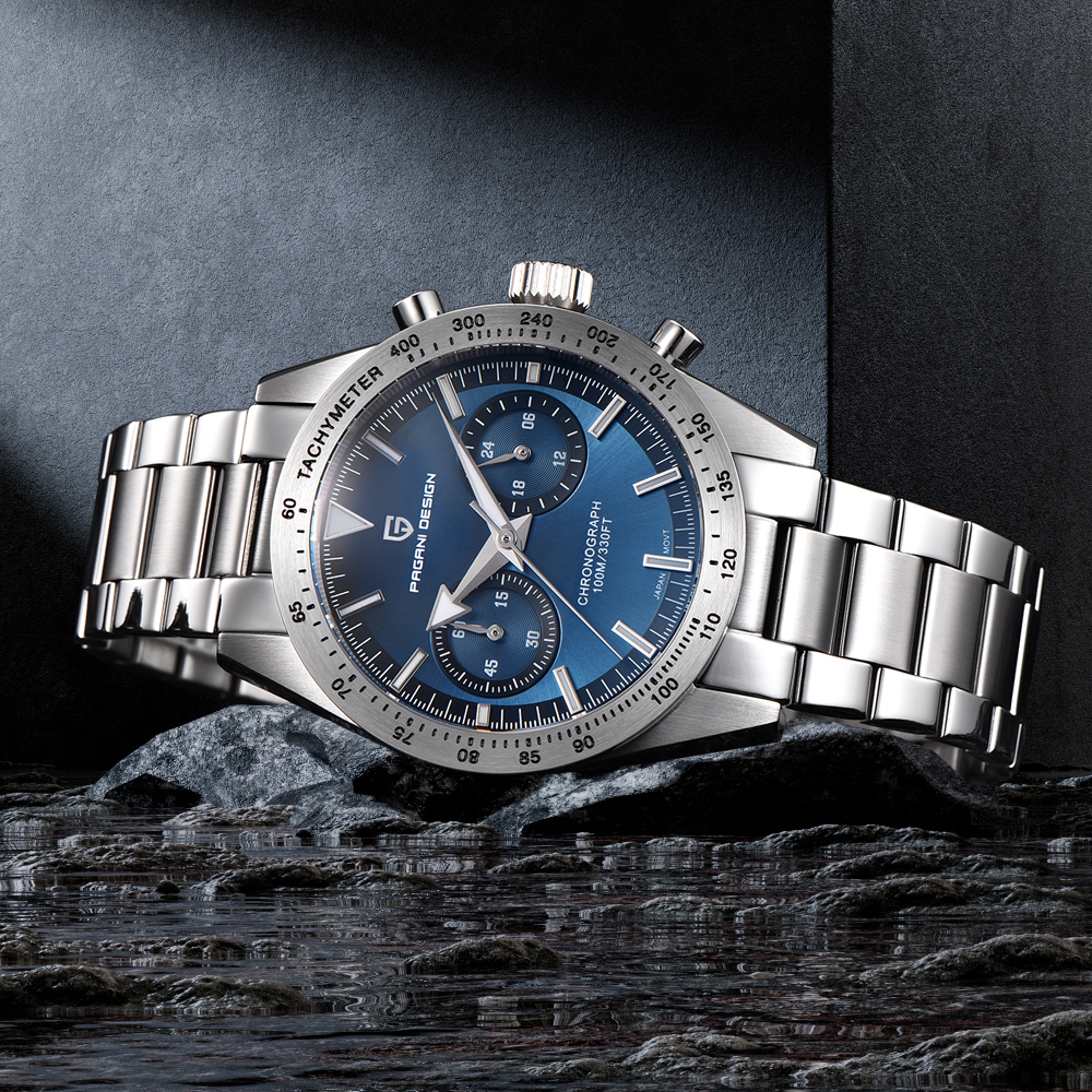 Vintage Collectible Watches - PAGANI DESIGN New Retro Wide arrow