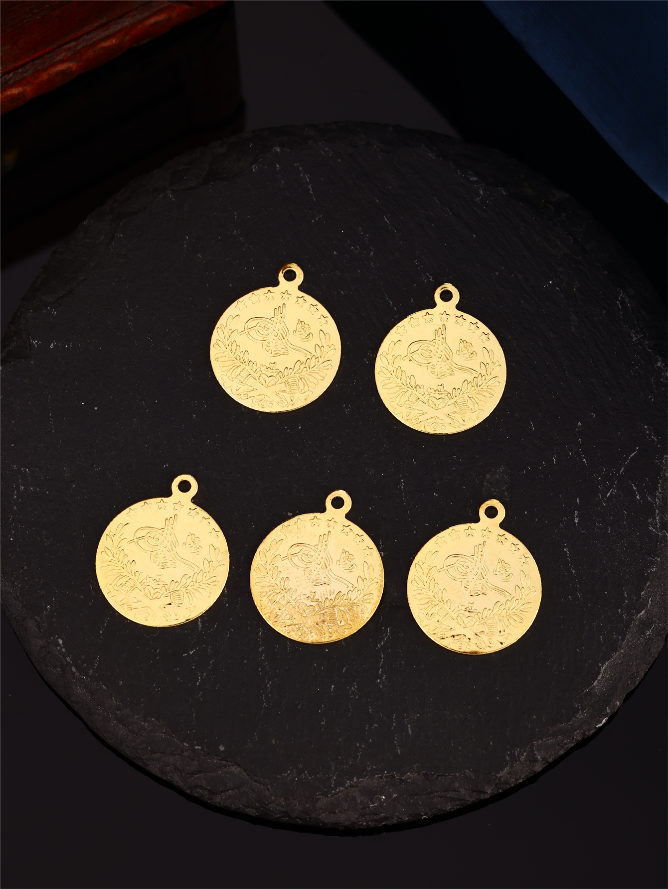 Vintage Jewelry Collection - Turkish Ottoman Pattern Coin DIY Accessories,