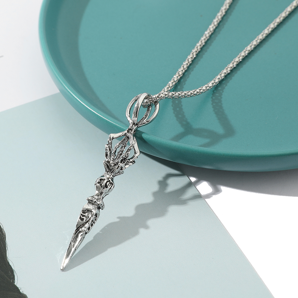 Vintage Jewelry Collection - Vintage Punk Style Demon-Subduing Pestle Necklace