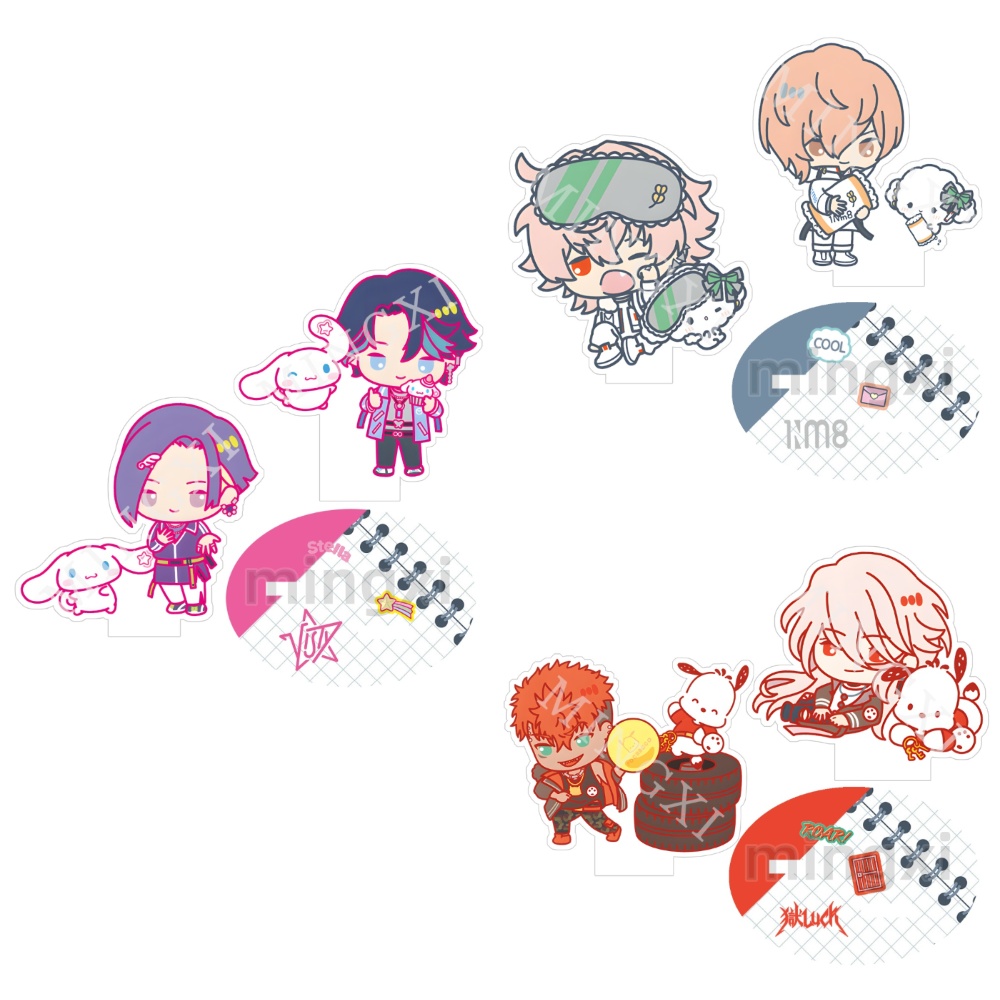 Vintage Collectible Accessories - 15PCS Anime Paradox Live Acrylic Stand