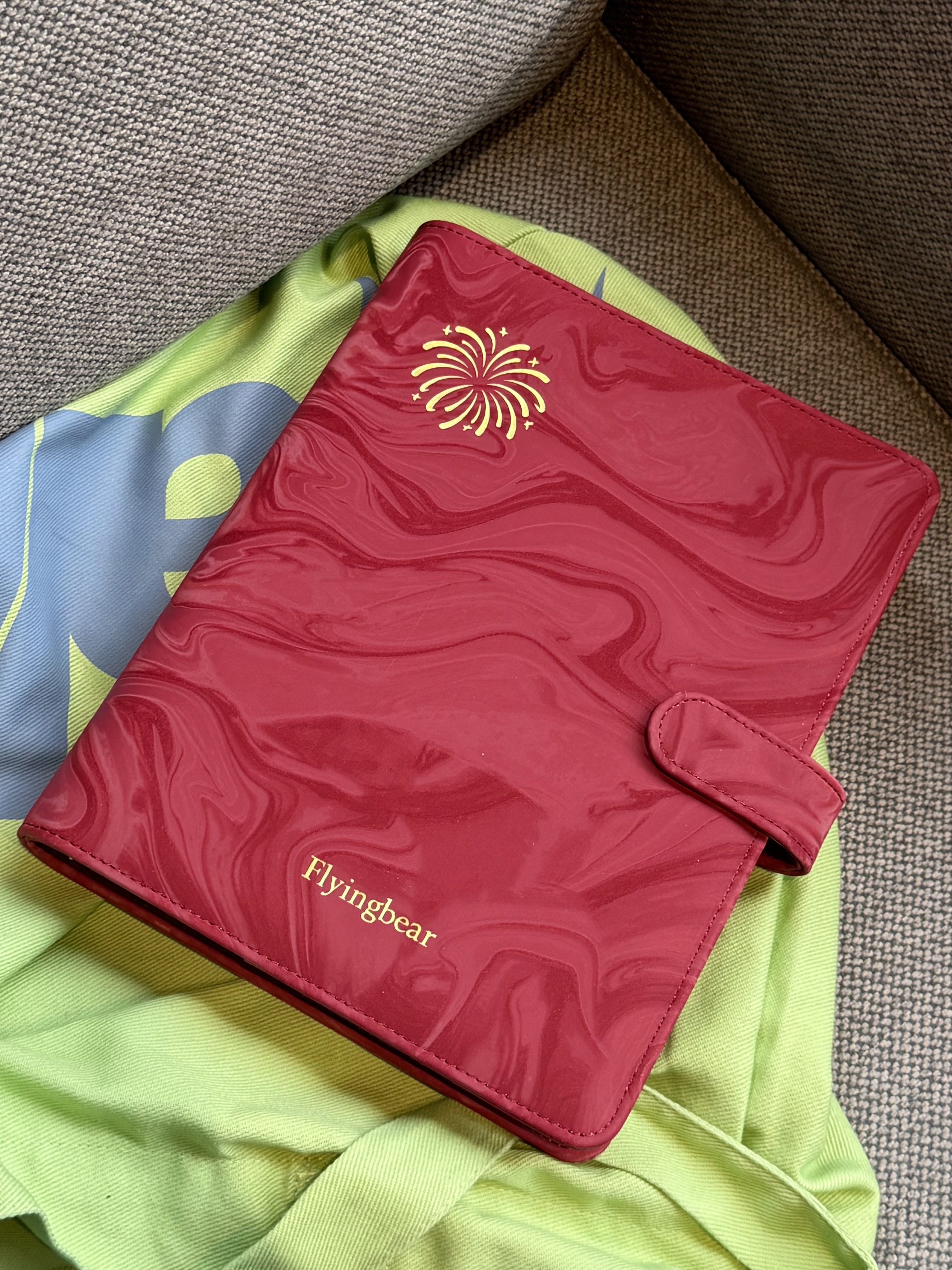 Red Firework Pattern A5 Binder - Polaroid Photo Album 评论和价格