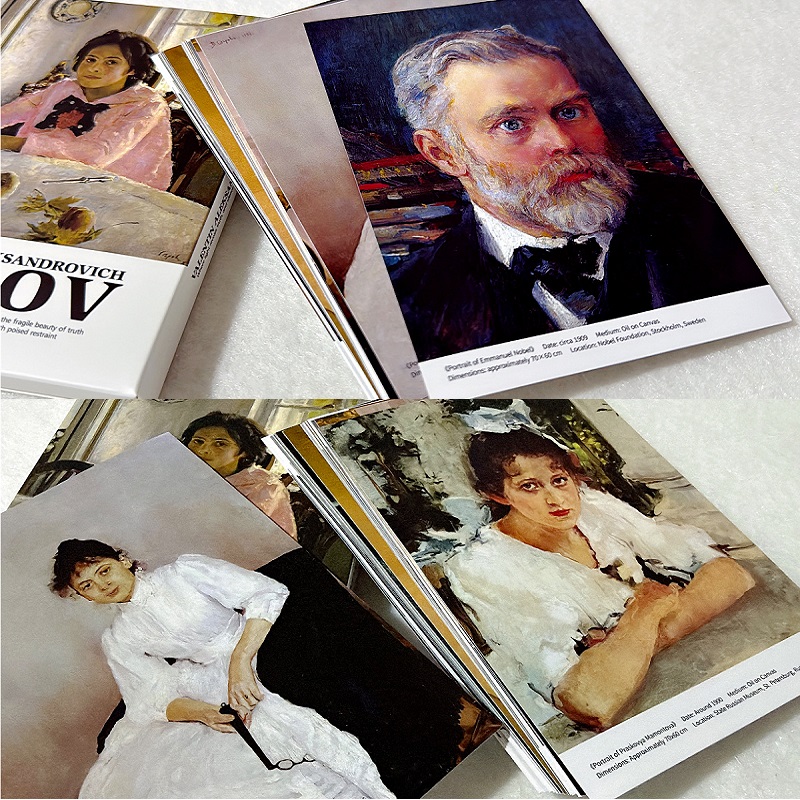 30Pcs Valentin Serov Vintage P - Collectible Vintage Greeting Cards 评论和价格