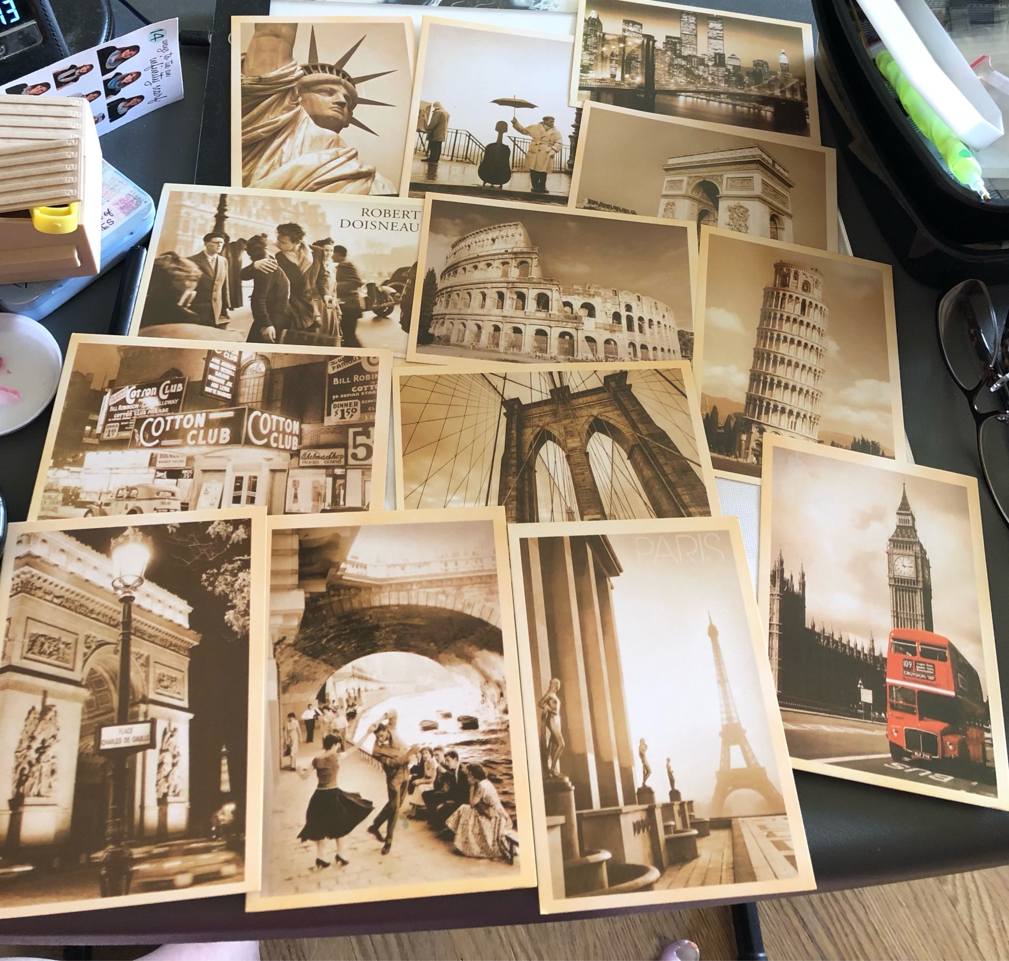 DIY Retro 32 Pcs/bag Vintage F - Collectible Vintage Greeting Cards 评论和价格