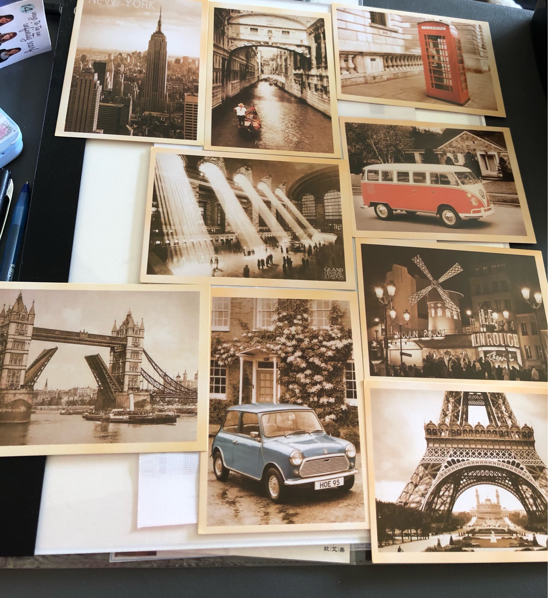 DIY Retro 32 Pcs/bag Vintage F - Collectible Vintage Greeting Cards 评论和价格