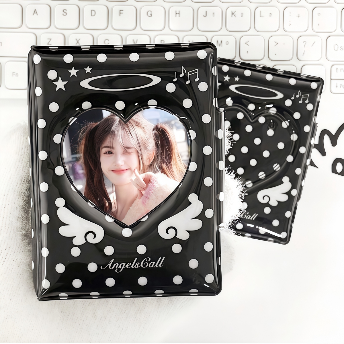 3in Photo Card Holder Cute Bla - Polaroid Photo Album 评论和价格