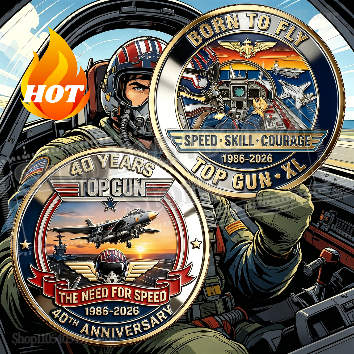 Vintage Top Gun 40th Anniversa - Vintage Collectible Guns 评论和价格