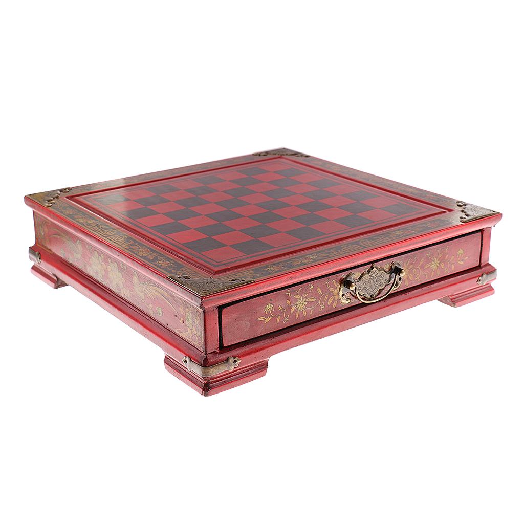 Chinese Chess Set Resin Antiqu - Vintage Collectible Board Games 评论和价格