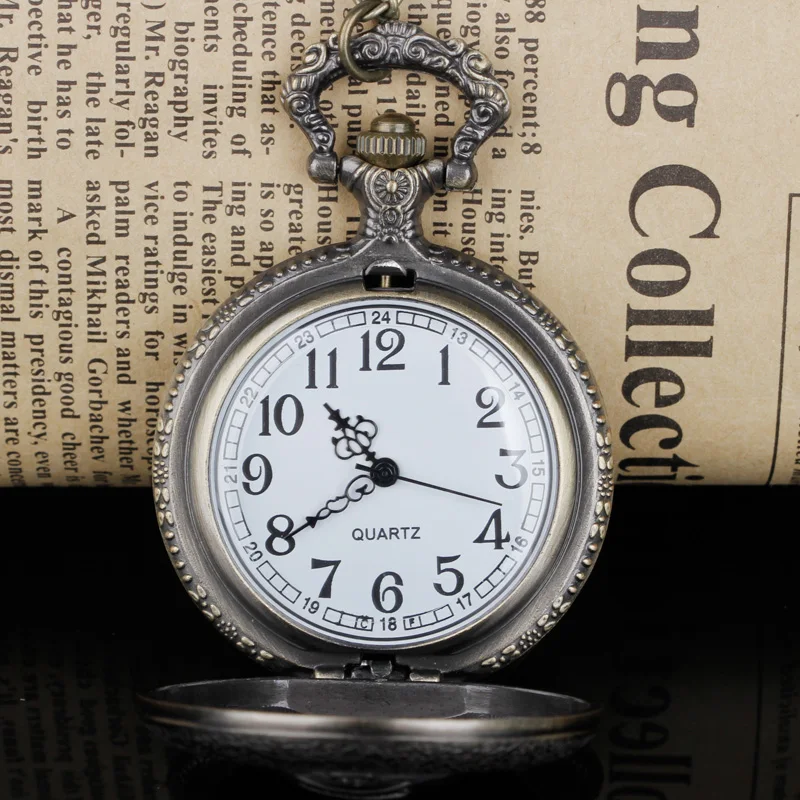 Vintage Bronze Quartz Pocket W - Vintage Collectible Bells 评论和价格