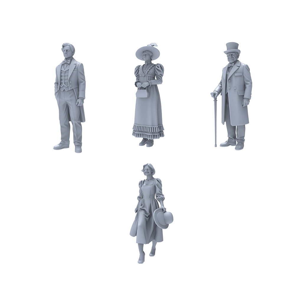 1/64 1/72 Victorian European D - Vintage Things Collection 评论和价格