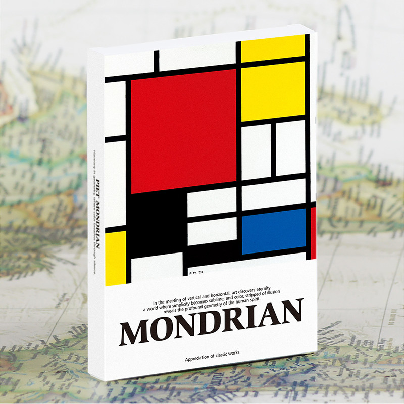 30Sheets Vintage Piet Mondrian - Collectible Vintage Greeting Cards 评论和价格
