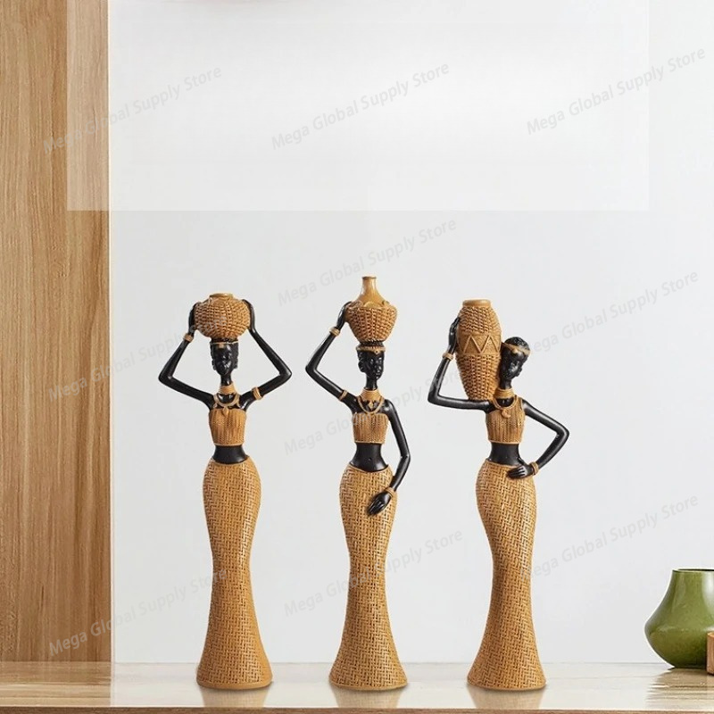 African Women Sculpture, Women - Vintage Collectible Figures 评论和价格