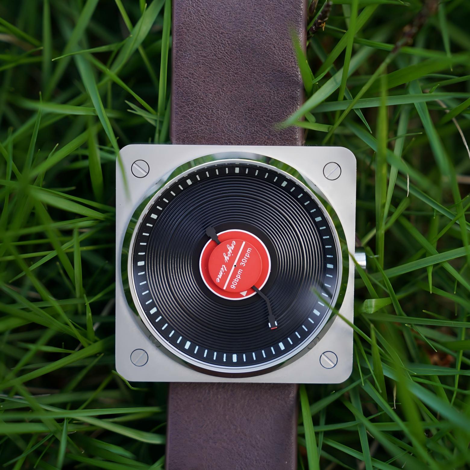 SKU Vinyl Record Quartz watche - Vintage Collectible Watches 评论和价格
