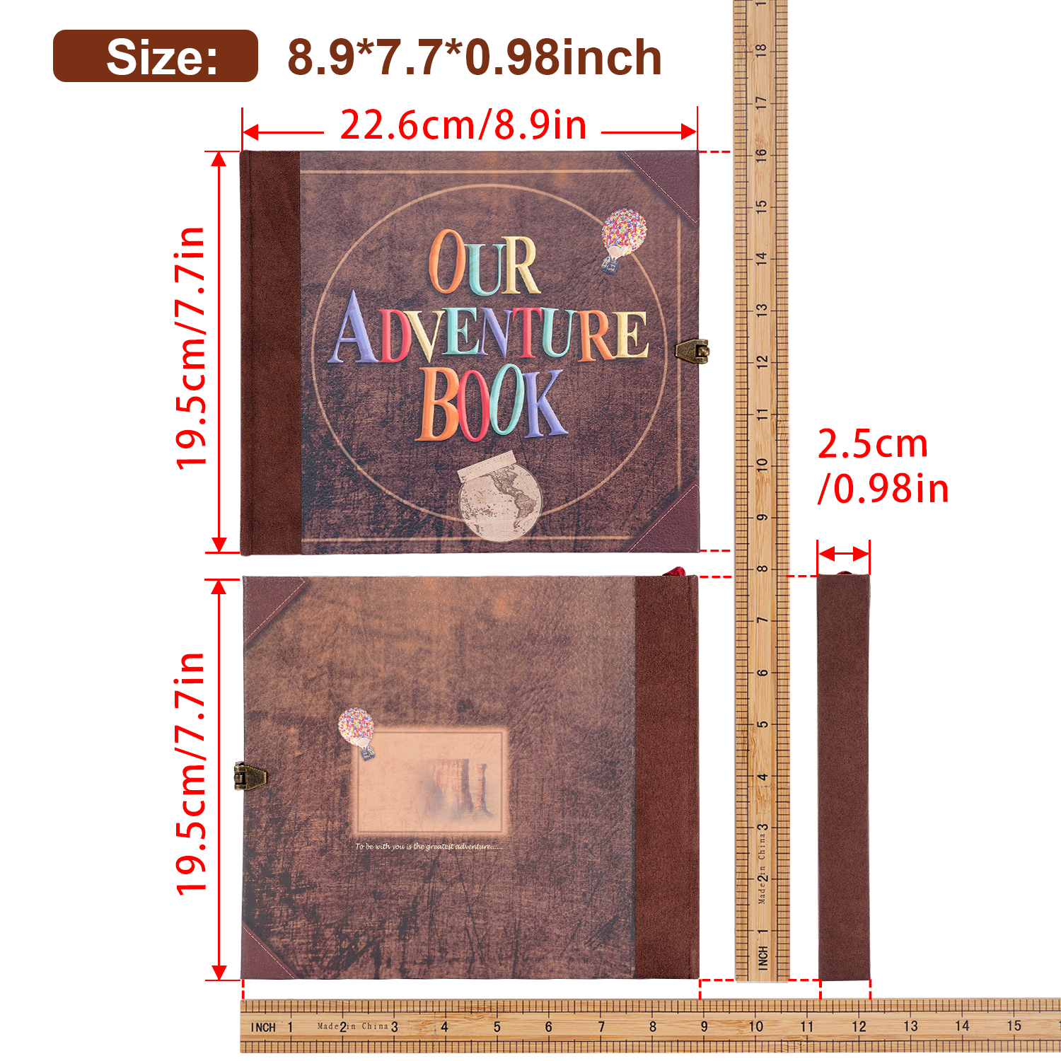 Our Adventure Book 146 Page Di - Polaroid Photo Album 评论和价格