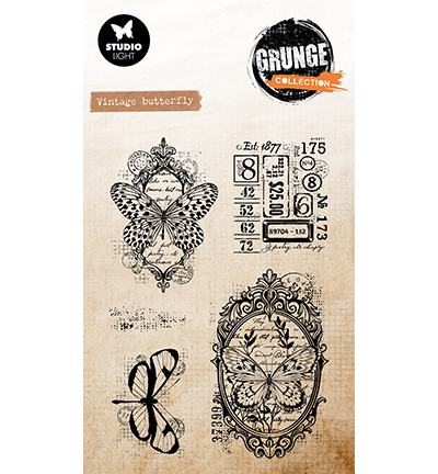 Vintage butterfly Grunge Colle - Collectible Vintage Greeting Cards 评论和价格