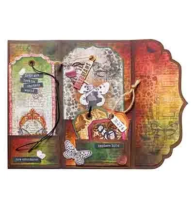 Vintage butterfly Grunge Colle - Collectible Vintage Greeting Cards 评论和价格