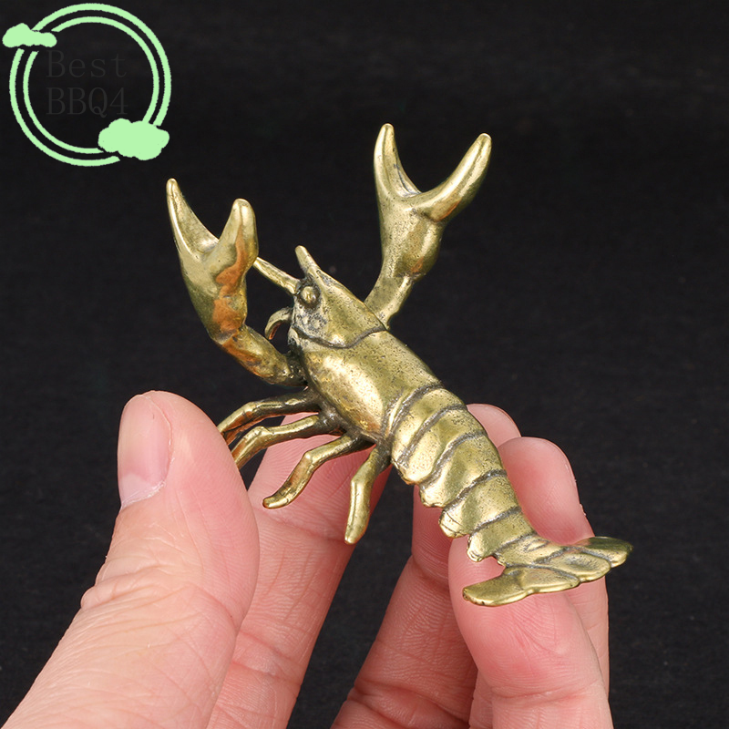 (BBQ4)Solid Brass Crayfish Orn - Vintage Collectible Pens 评论和价格
