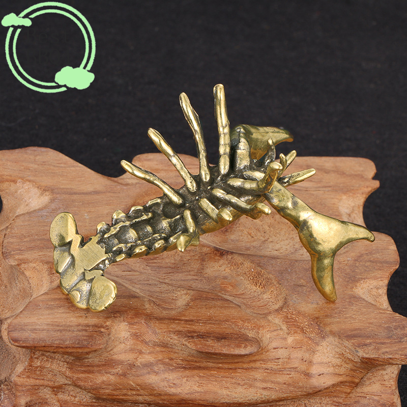 (BBQ4)Solid Brass Crayfish Orn - Vintage Collectible Pens 评论和价格