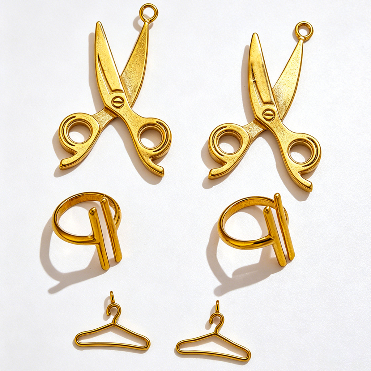 2pcs Stainless Steel Vintage S - Vintage Jewelry Collection 评论和价格