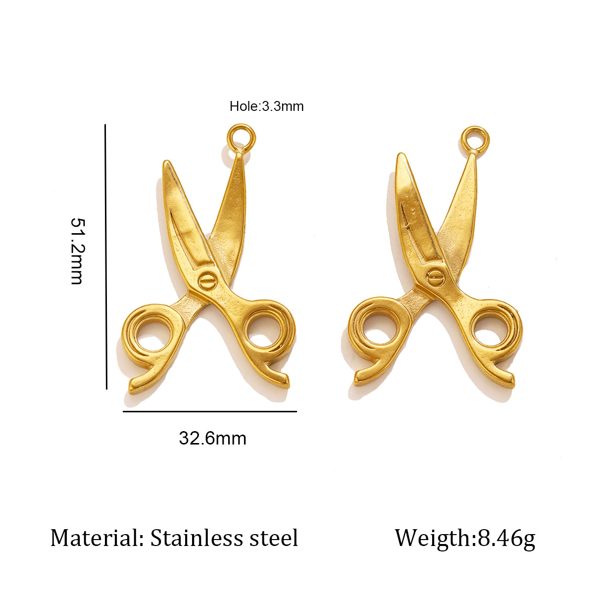 2pcs Stainless Steel Vintage S - Vintage Jewelry Collection 评论和价格