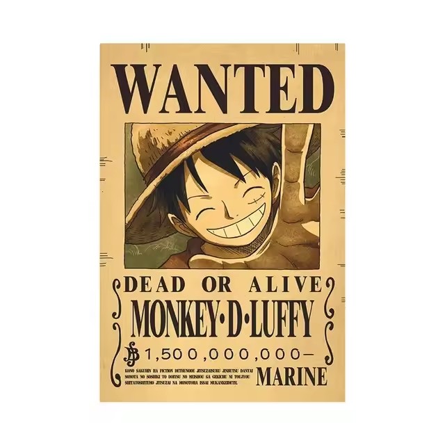 Anime One Piece Bounty Wanted  - Vintage Things Collection 评论和价格