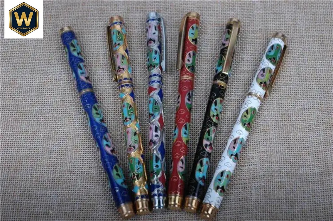 1980s Vintage Cloisonne Ballpo - Vintage Collectible Pens 评论和价格