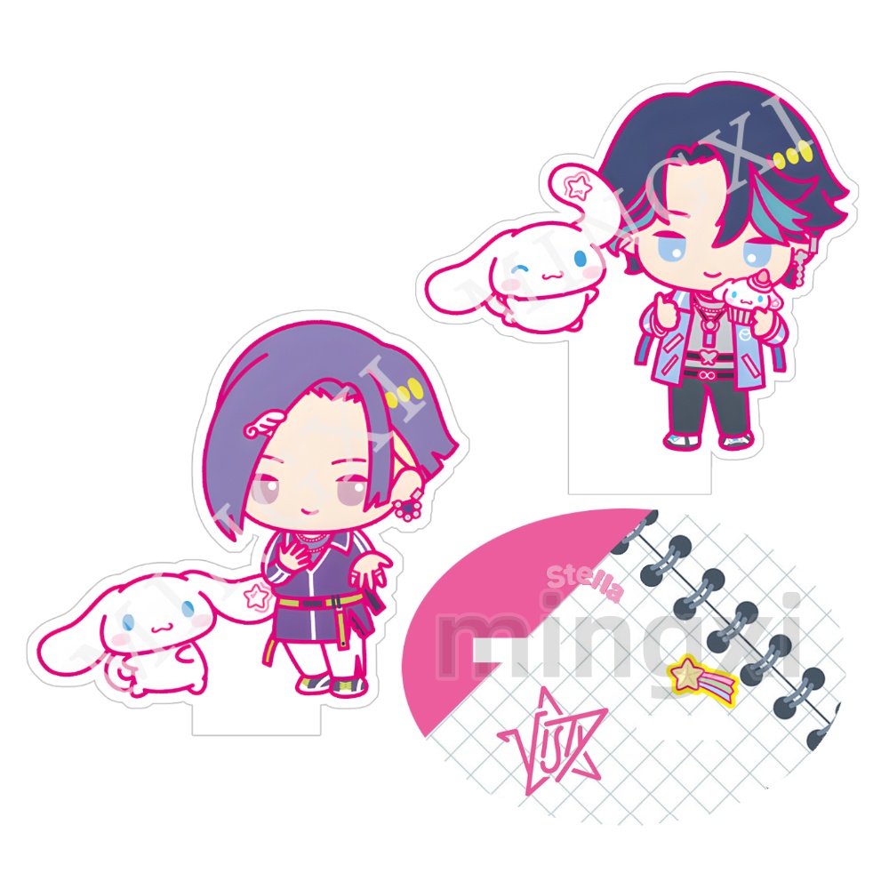 15PCS Anime  Paradox Live  Acr - Vintage Collectible Accessories 评论和价格