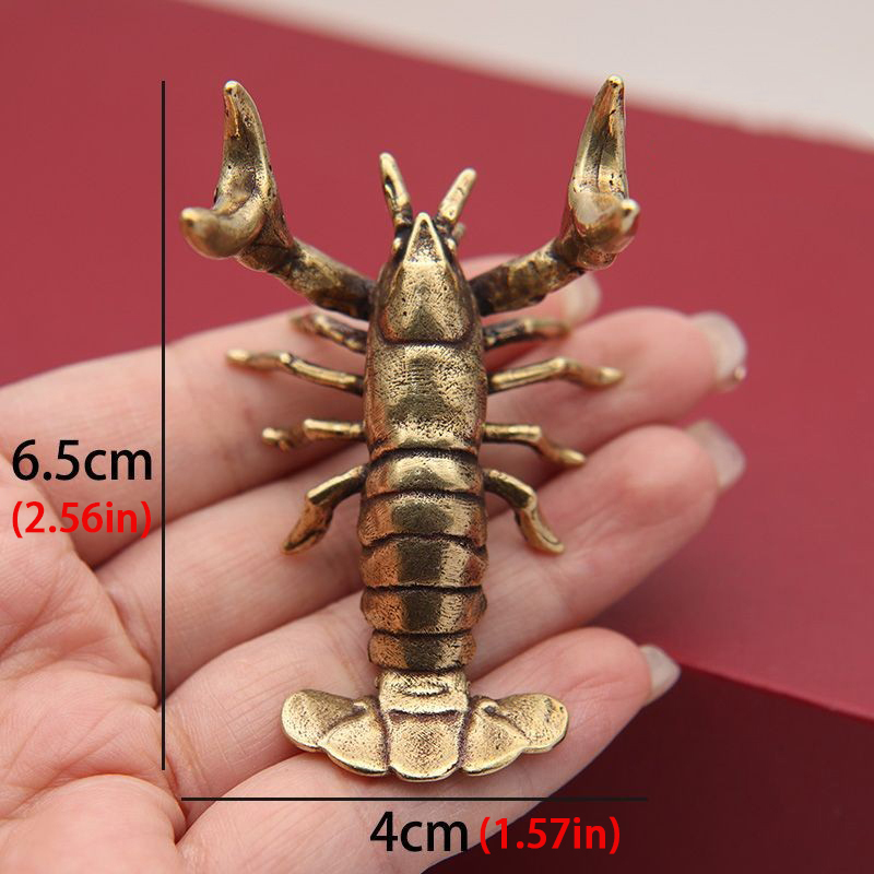 Hot ! Solid Brass Crayfish Orn - Vintage Collectible Pens 评论和价格