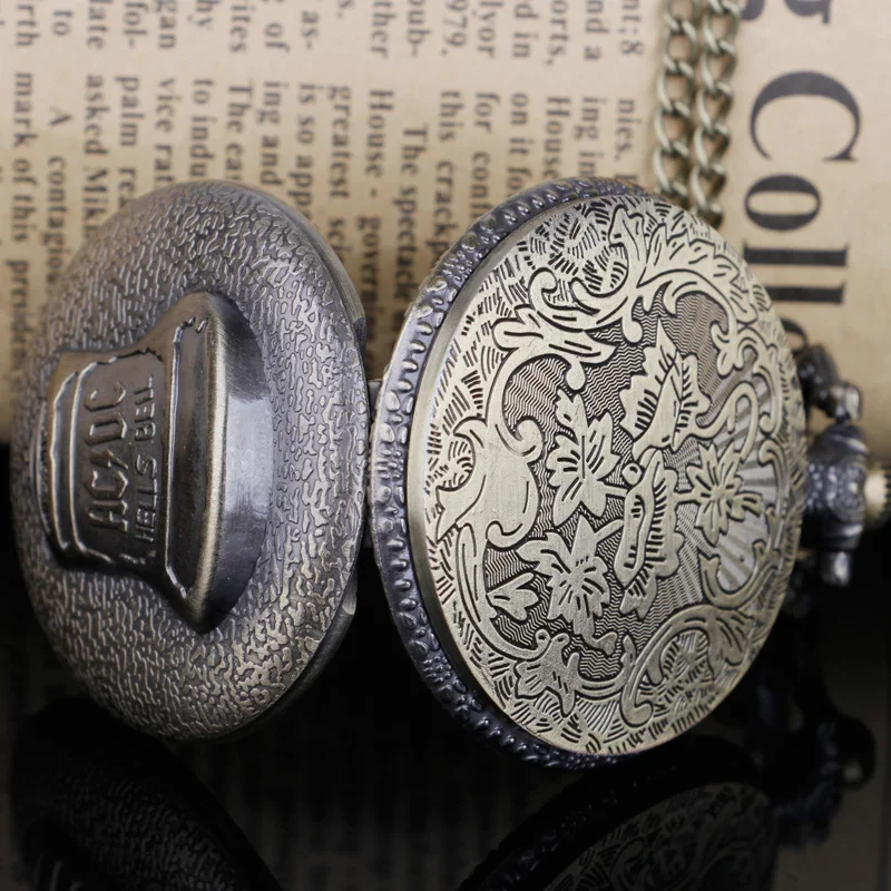 Vintage Bronze Quartz Pocket W - Vintage Collectible Bells 评论和价格