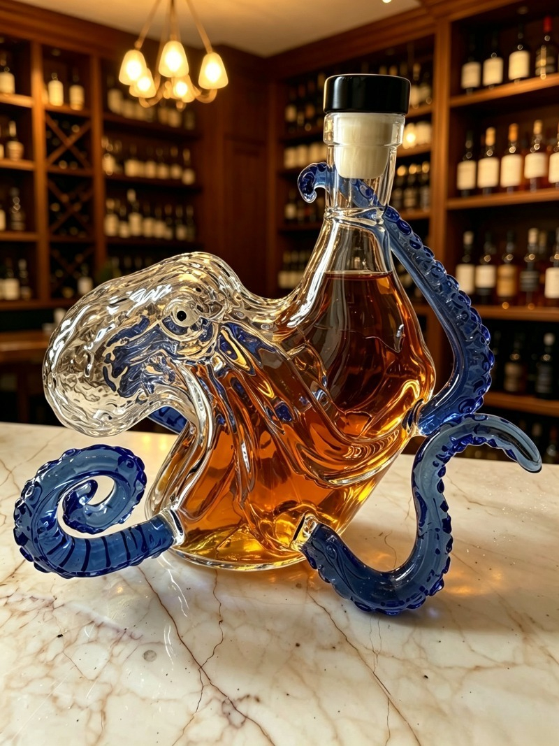 Decanter, Sea Monster, Octopus - Collectible Vintage Wine 评论和价格