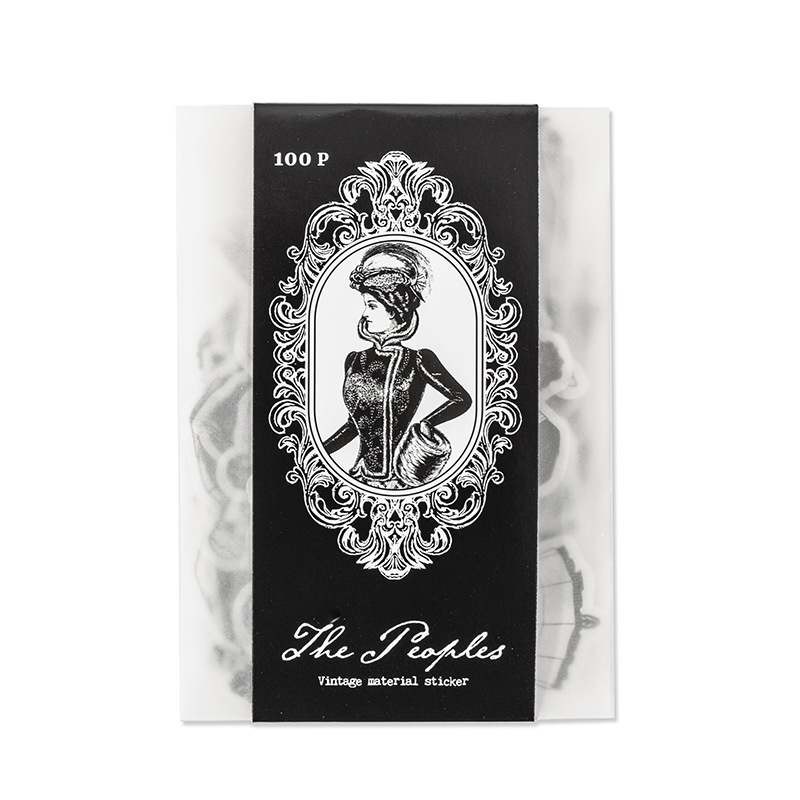 1pack/100pcs Vintage Black Whi - Vintage Things Collection 评论和价格