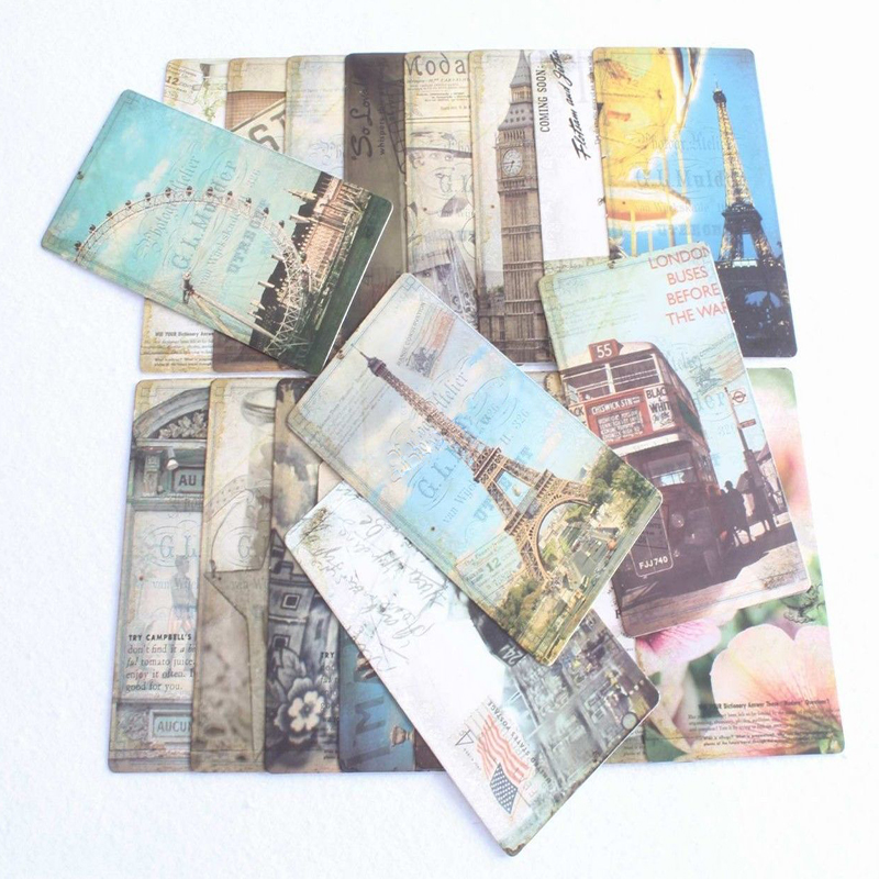 New 32Pcs Vintage Famous Build - Collectible Vintage Greeting Cards 评论和价格
