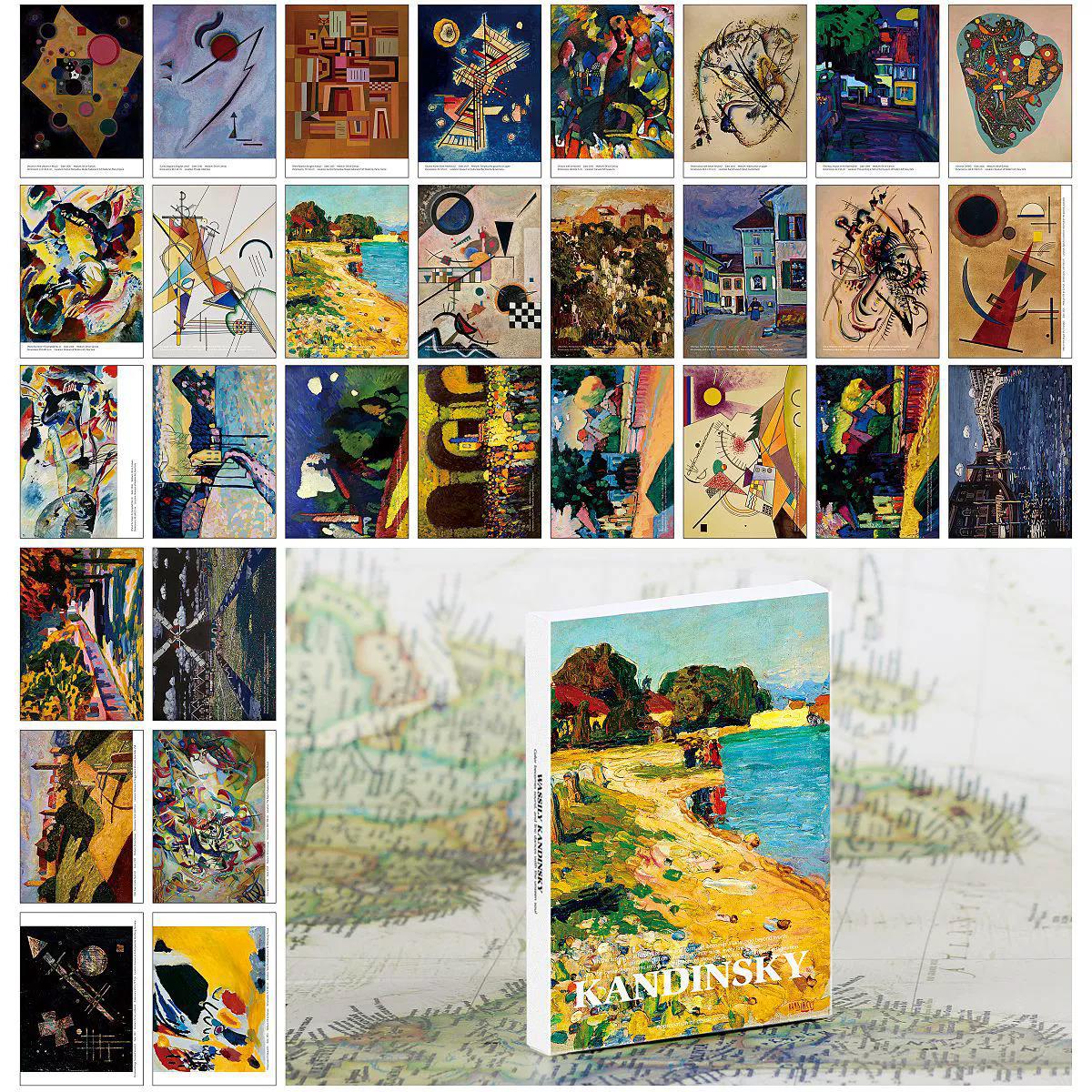 Wassily Kandinsky Art Postcard - Collectible Vintage Greeting Cards 评论和价格