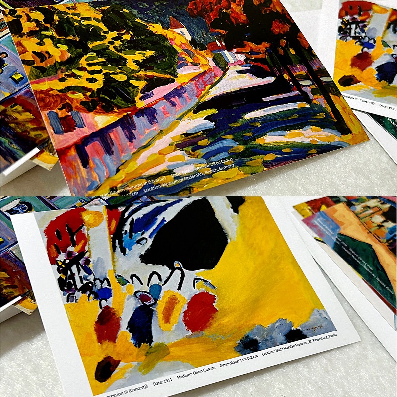 Wassily Kandinsky Art Postcard - Collectible Vintage Greeting Cards 评论和价格