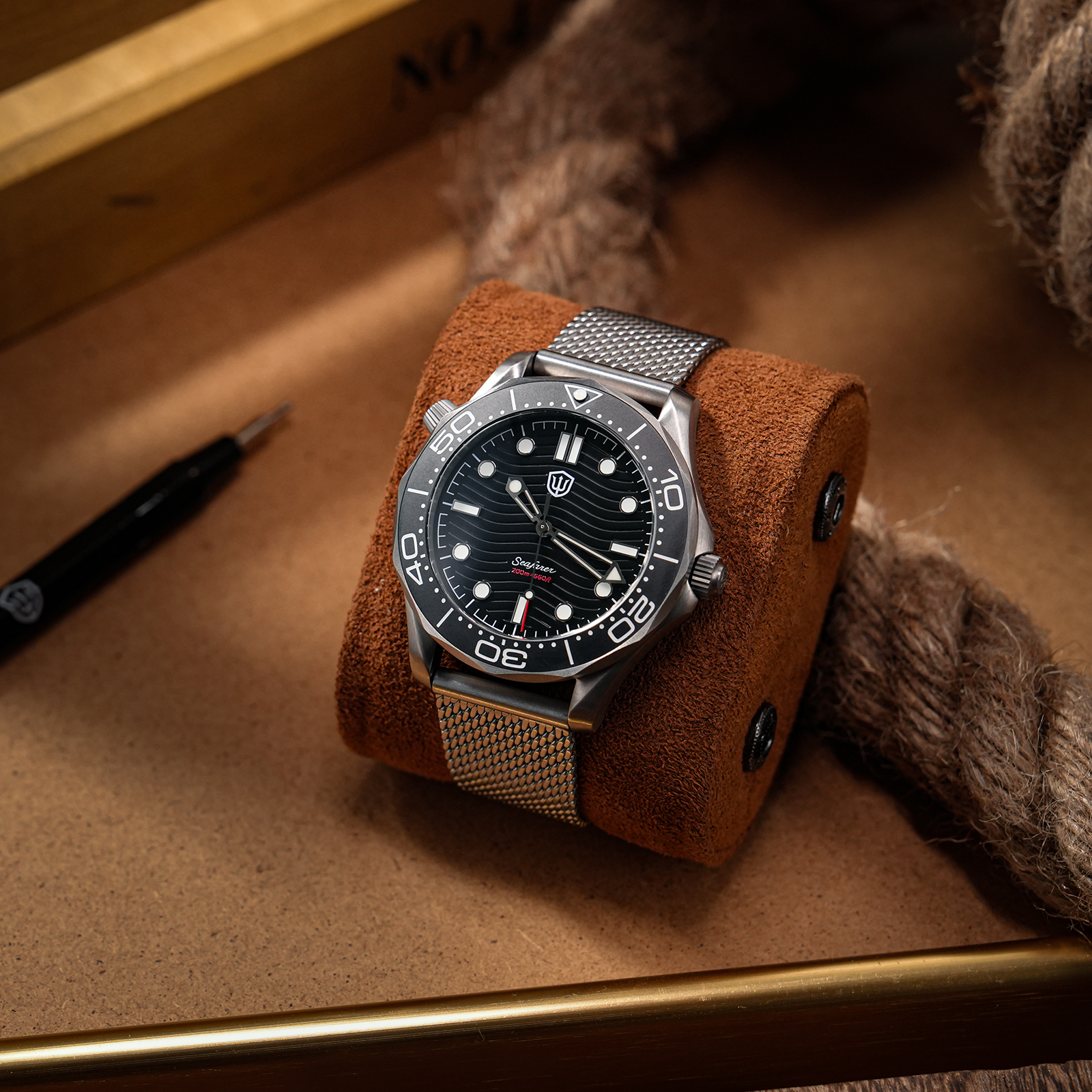 Watchdives 42mm Titanium Dive  - Vintage Collectible Watches 评论和价格