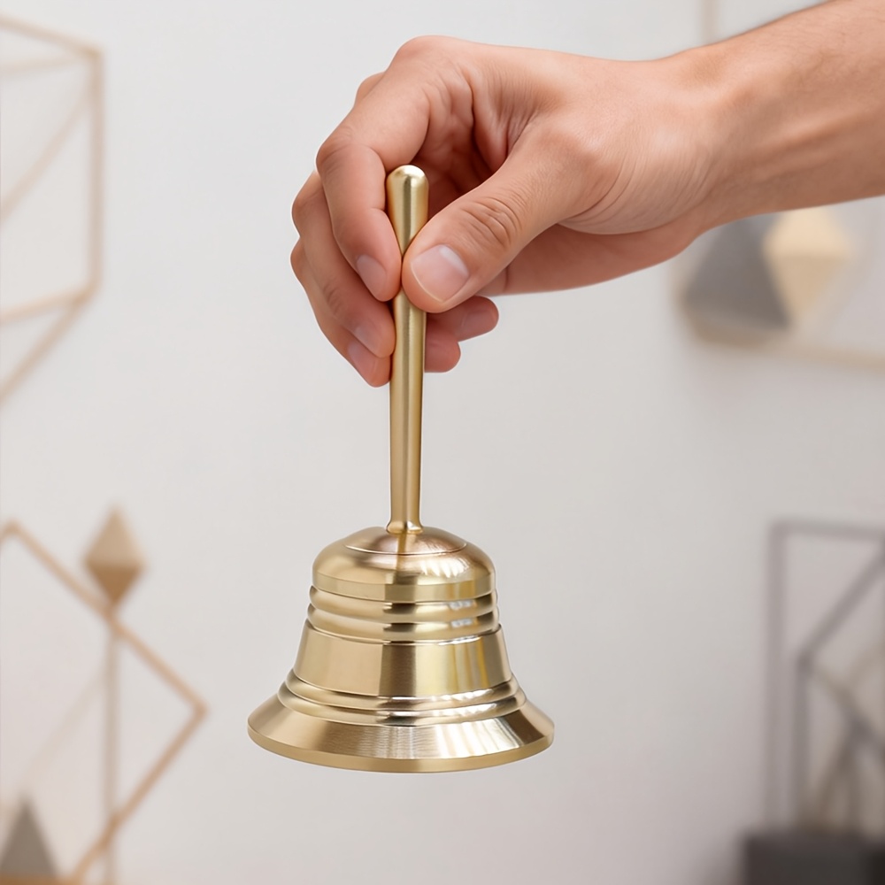 Brass Hand Crank Bell Retro De - Vintage Collectible Bells 评论和价格
