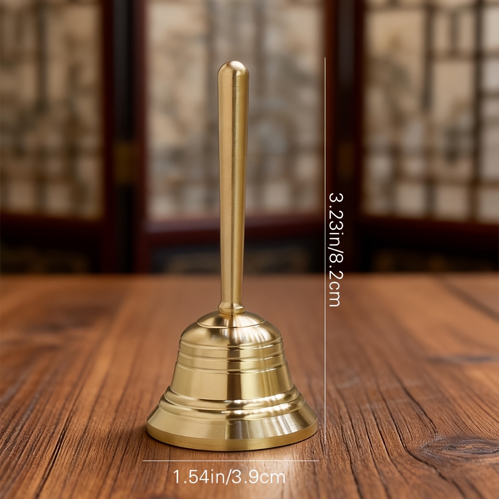 Brass Hand Crank Bell Retro De - Vintage Collectible Bells 评论和价格