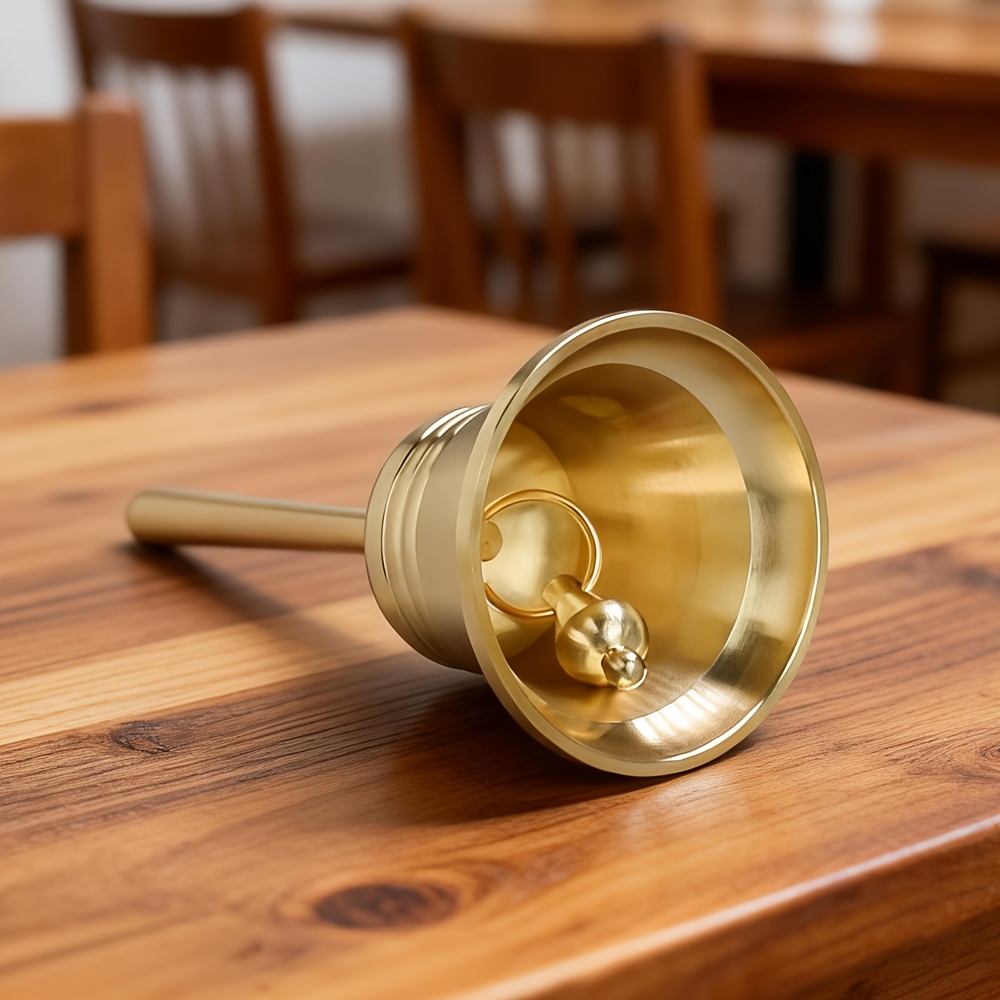 Brass Hand Crank Bell Retro De - Vintage Collectible Bells 评论和价格