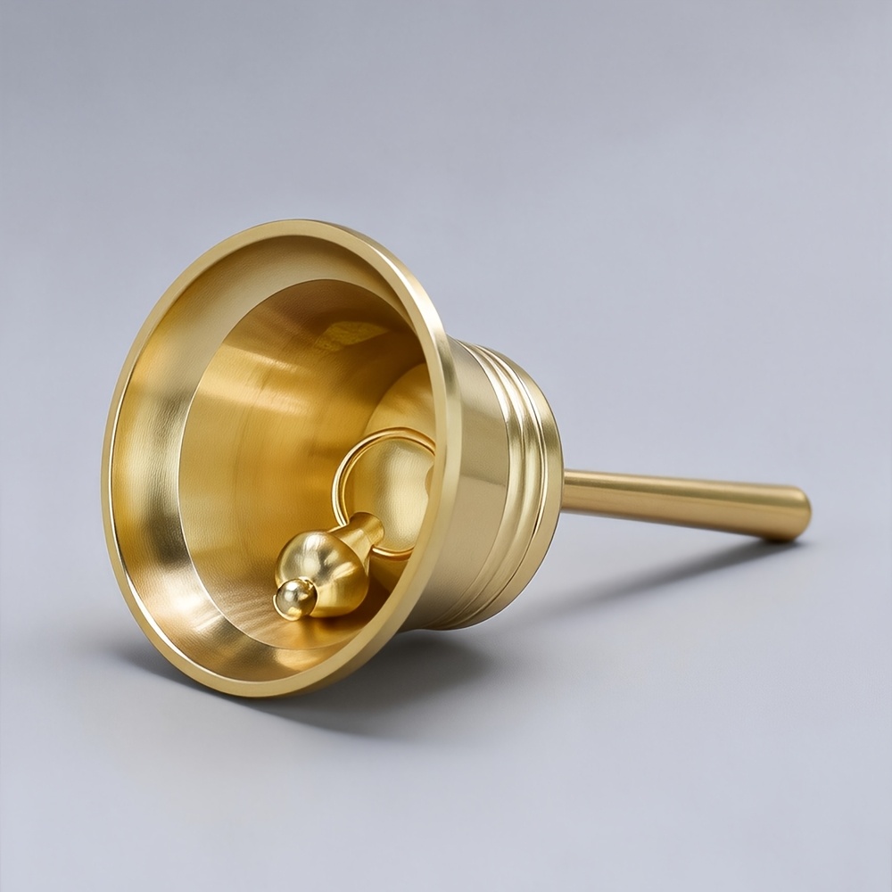 Brass Hand Crank Bell Retro De - Vintage Collectible Bells 评论和价格