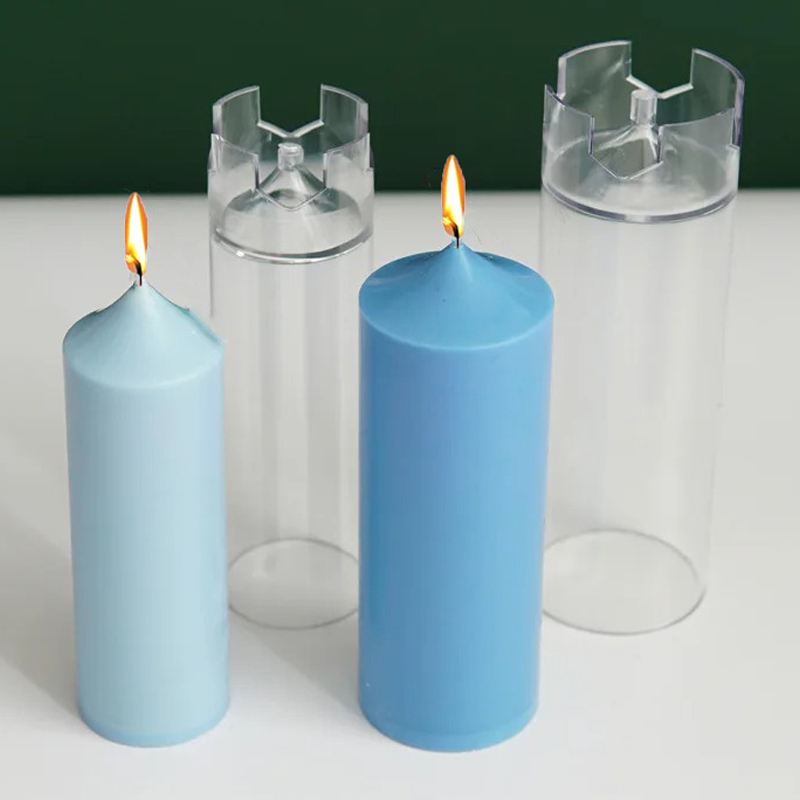 3D Spire Cylinder Candle Mold  - Vintage Things Collection 评论和价格