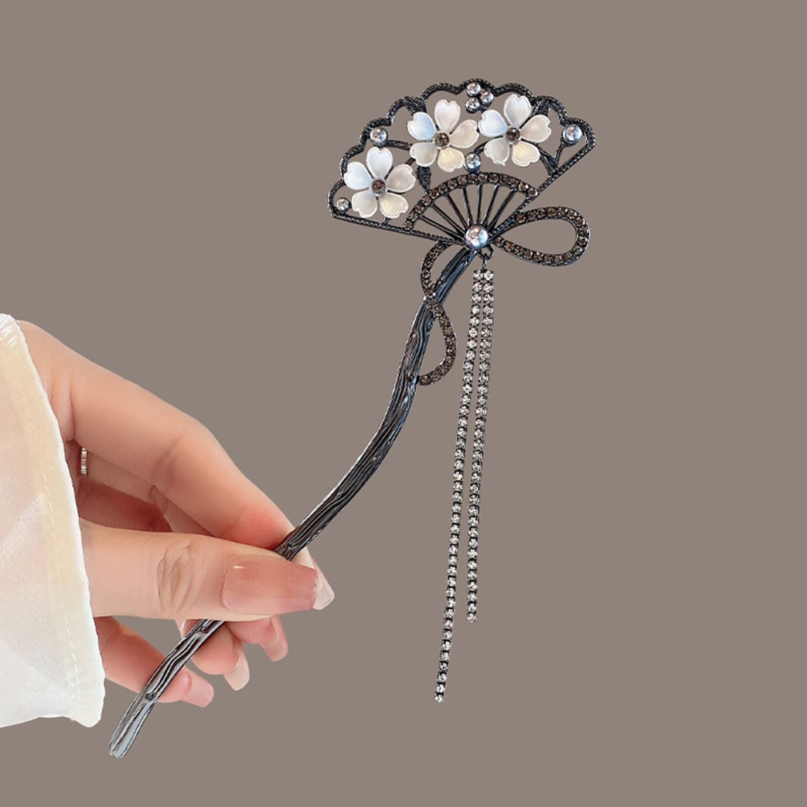 Vintage Flower Fan Shaped Hair - Vintage Jewelry Collection 评论和价格