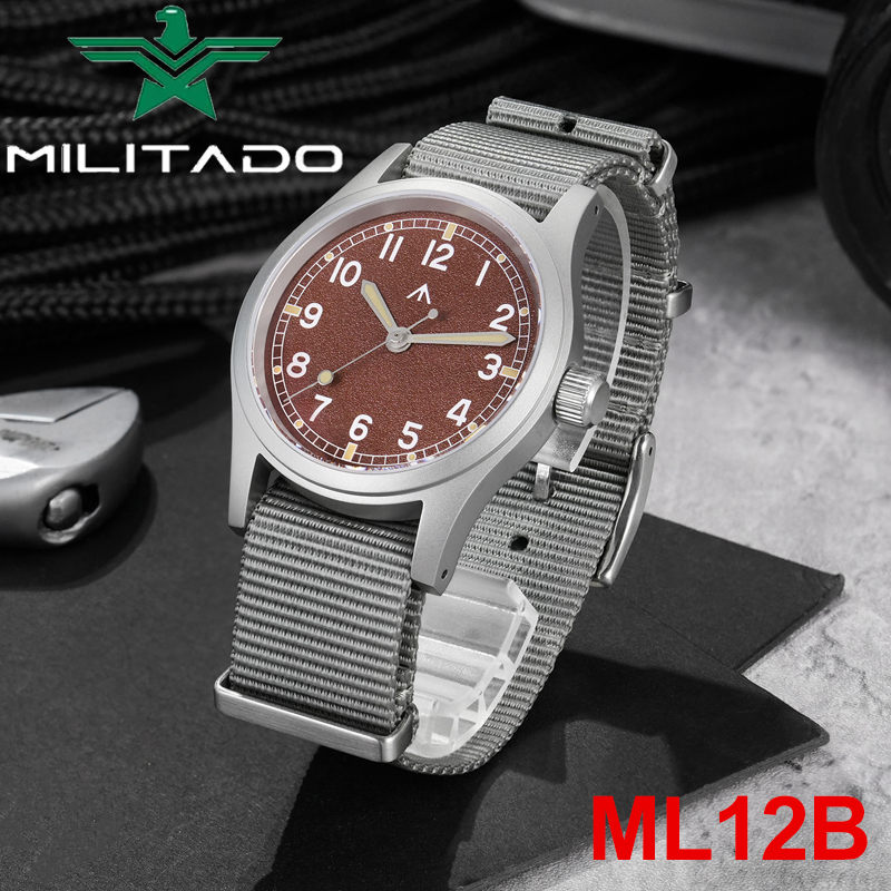 Militado ML12B Mens Watch VH31 - Vintage Collectible Watches 评论和价格
